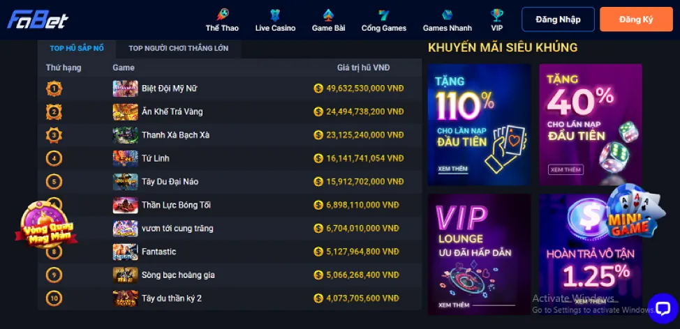 Nổ Hũ Jackpot Lũy Tiến Sanclub